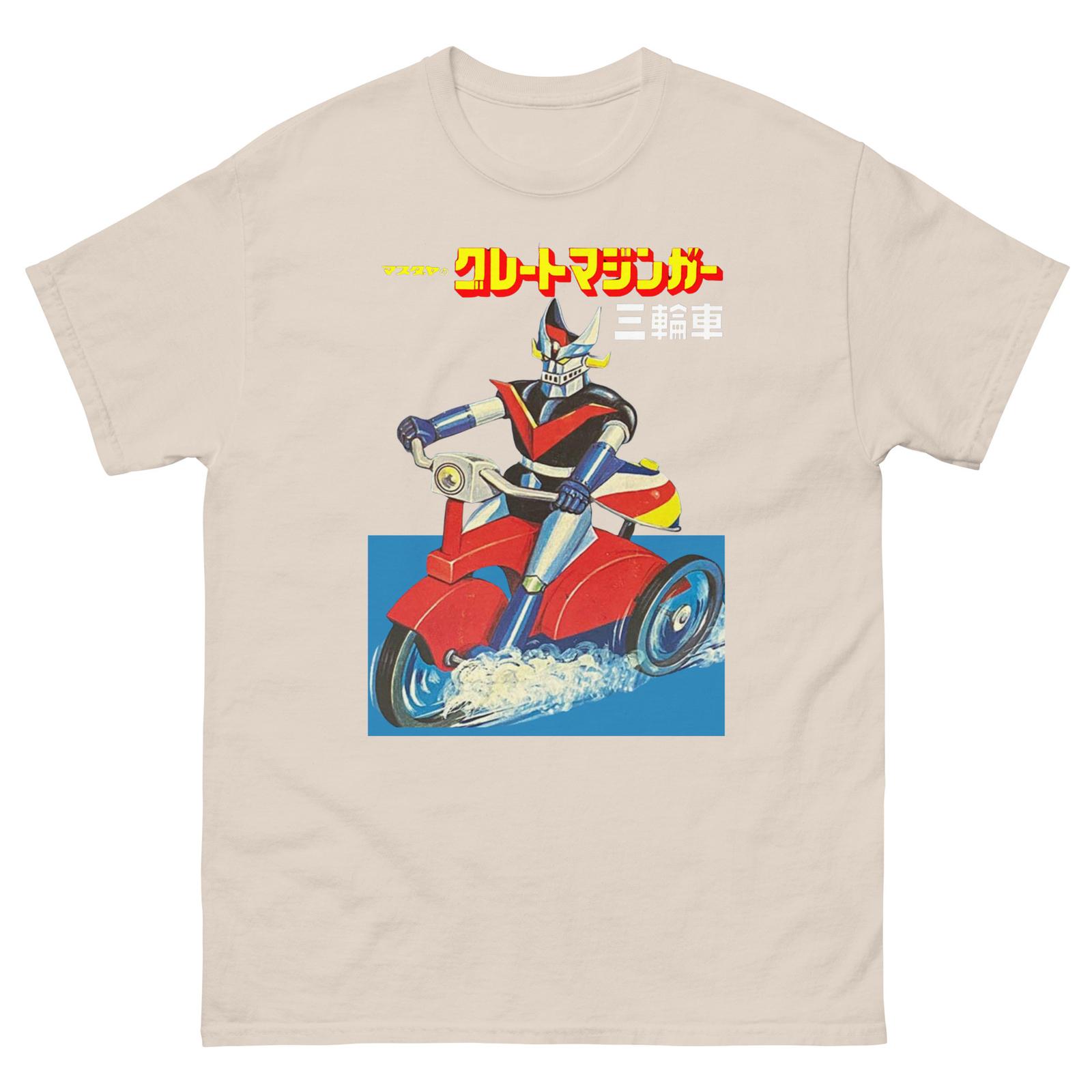 Majingā Zetto Anime Classic Robot T Shirt Vintage Japanese Mecha Design S
