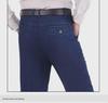 Herren Fleecegefütterte Elastische High-Waist Denimhose - Bequem, Langlebig, Ganzjahreskleidung