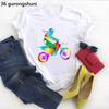 Im A Simple Unisex I Love Motorcycle And Wine Letter Print Tshirt Unisexs Clothing Watercolor Flowers Tshirt Femme Streetwear
