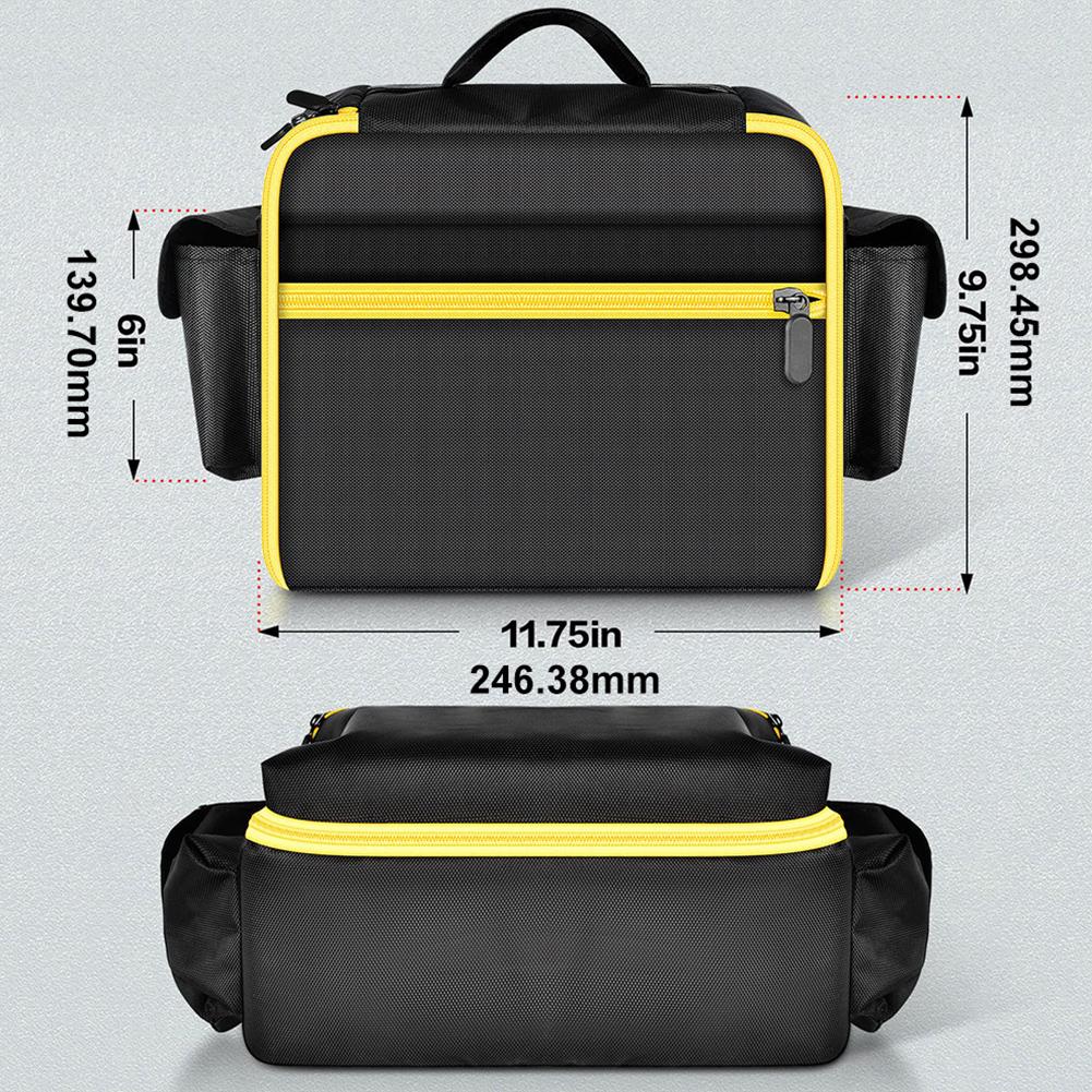 Portable Air Compressor Bag Anti-scratch Inflator Case Cordless Tools Storage Holder Organizer for DEWALT 20V Max Tire Inflator