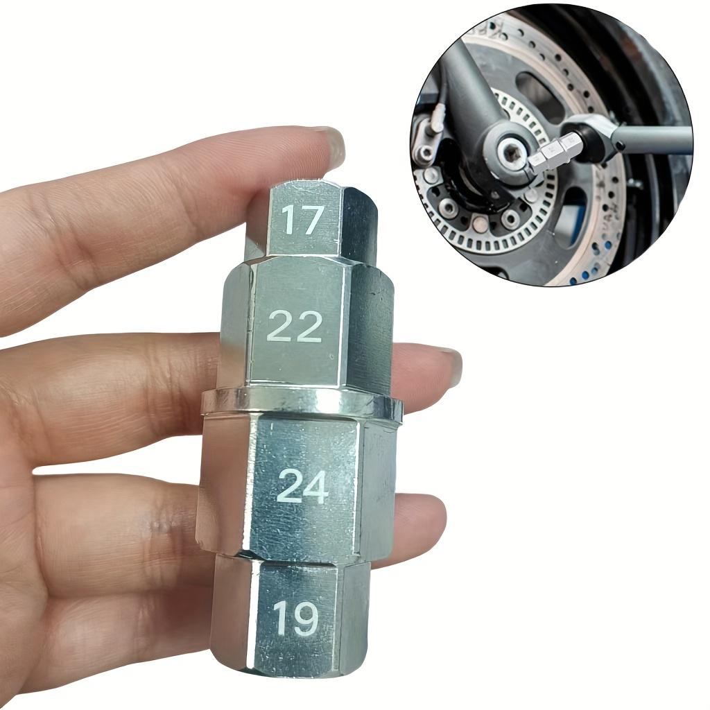 General Motorcycle Repair Tool Hexagonal Wrench Socket Front Wheel Spindle Special Removal Wrench Motorbike Tools