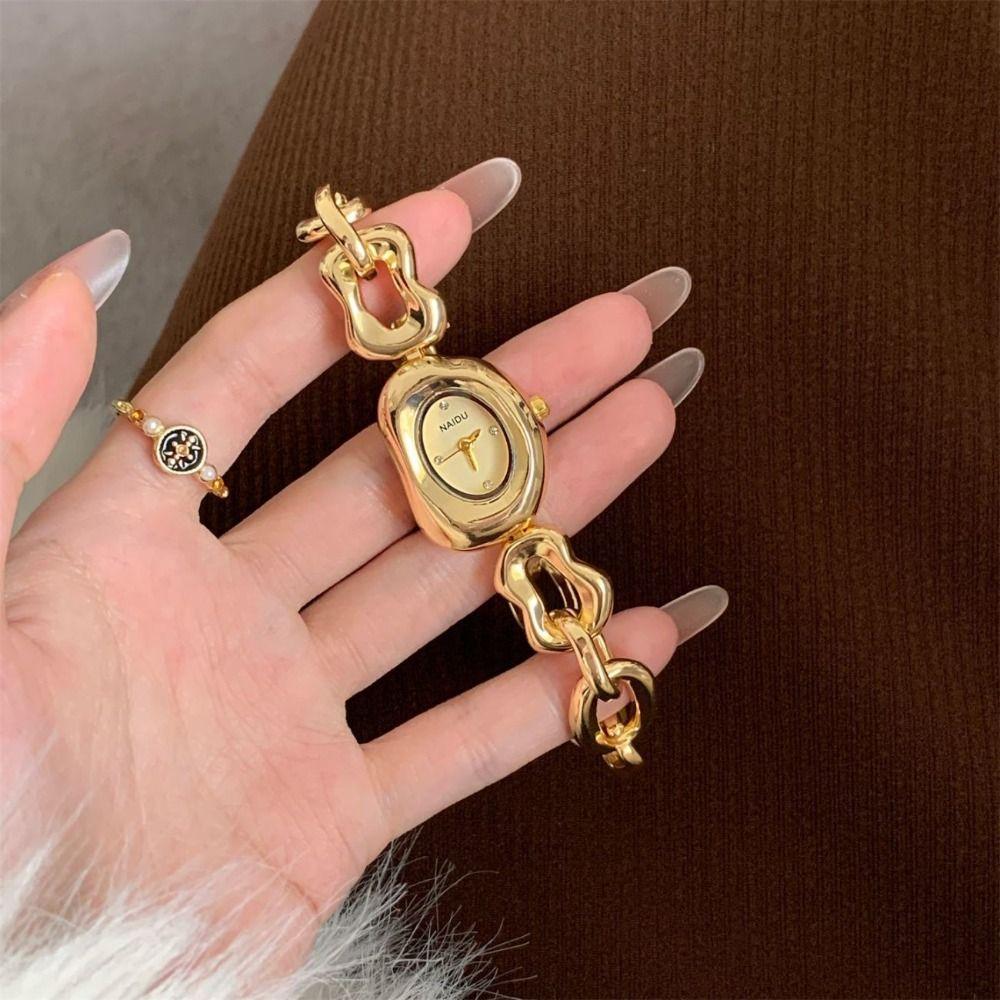 Cheese Shape Ladies Watch Elegant Quartz Watch New Bracelet Watches Women