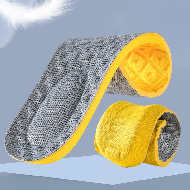 Atmungsaktive, stoßdämpfende PU-Einlegesohlen für Herren und Damen für langanhaltenden Komfort und Schweißabsorption