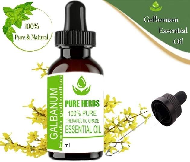 Pure Herbs Galbanum 100% Pure Ferula Galbaniflua Essential Oil UKZA 562