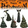 Halloween Ghost Witches Decorations Horror Props Garden Ornament Resin Craft