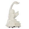 Garden Cherubs Statue Resin Adorable Vivid Expression High Glossy White Cherub Figurine Statue