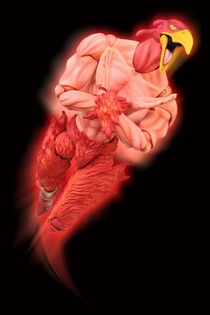Super Action Statue [JoJo's Bizarre Adventure] Part 3 7. Magician's Red (Hirohiko Araki's designated color) (Reproduction)