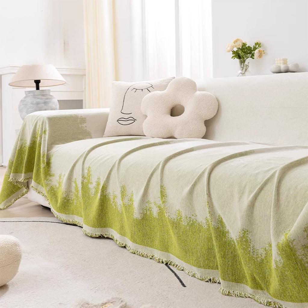 Simple Fashion Chenille Sofa Cover Four Seasons Universal Anti-Scratching Non-Stick Wool Universal Sofa Towel