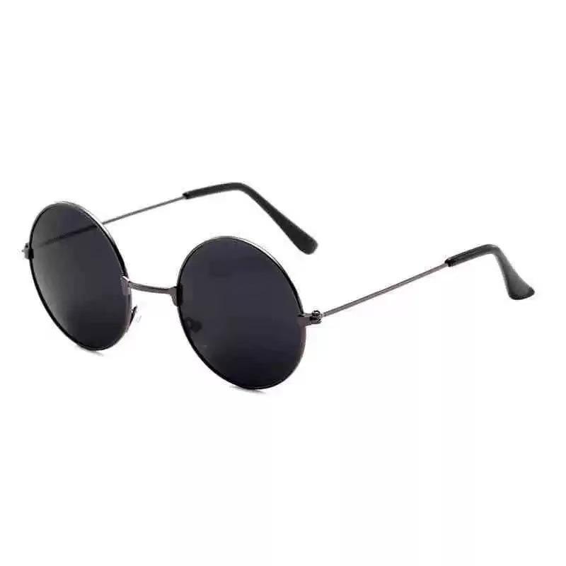 Retro Round Wedding Sunglasses - Perfect for Groomsmen, Bridesmaids, and Performances