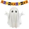 Halloween Small Ghost Decor Cute White Ghost Party Decoration Courtyard Ornaments Spooky Halloween Decorations Table Ornaments