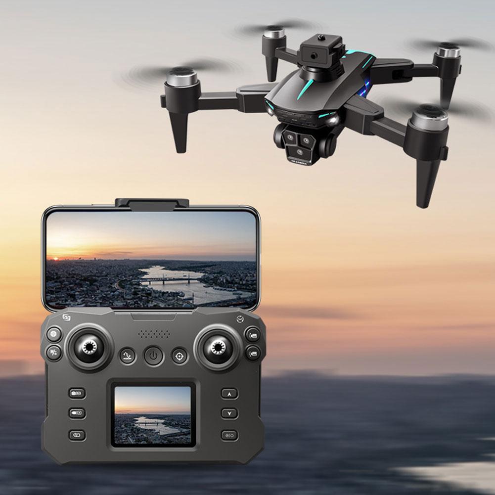 Mini-Drone With Screen Remote Control Optical Flows Hovering Brushless RC-Drone For Outdoor Travel