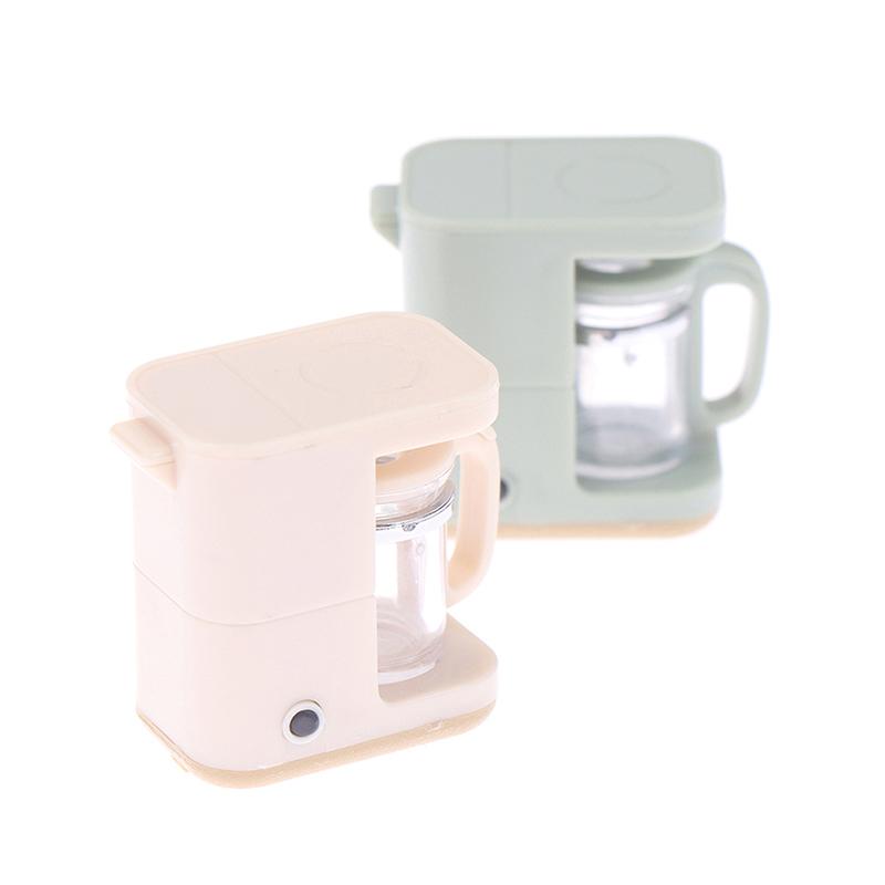 1:12 Dollhouse Minyatür Kahve Makinesi Mutfak Kahve Makinesi Cezve Oyuncak Modeli