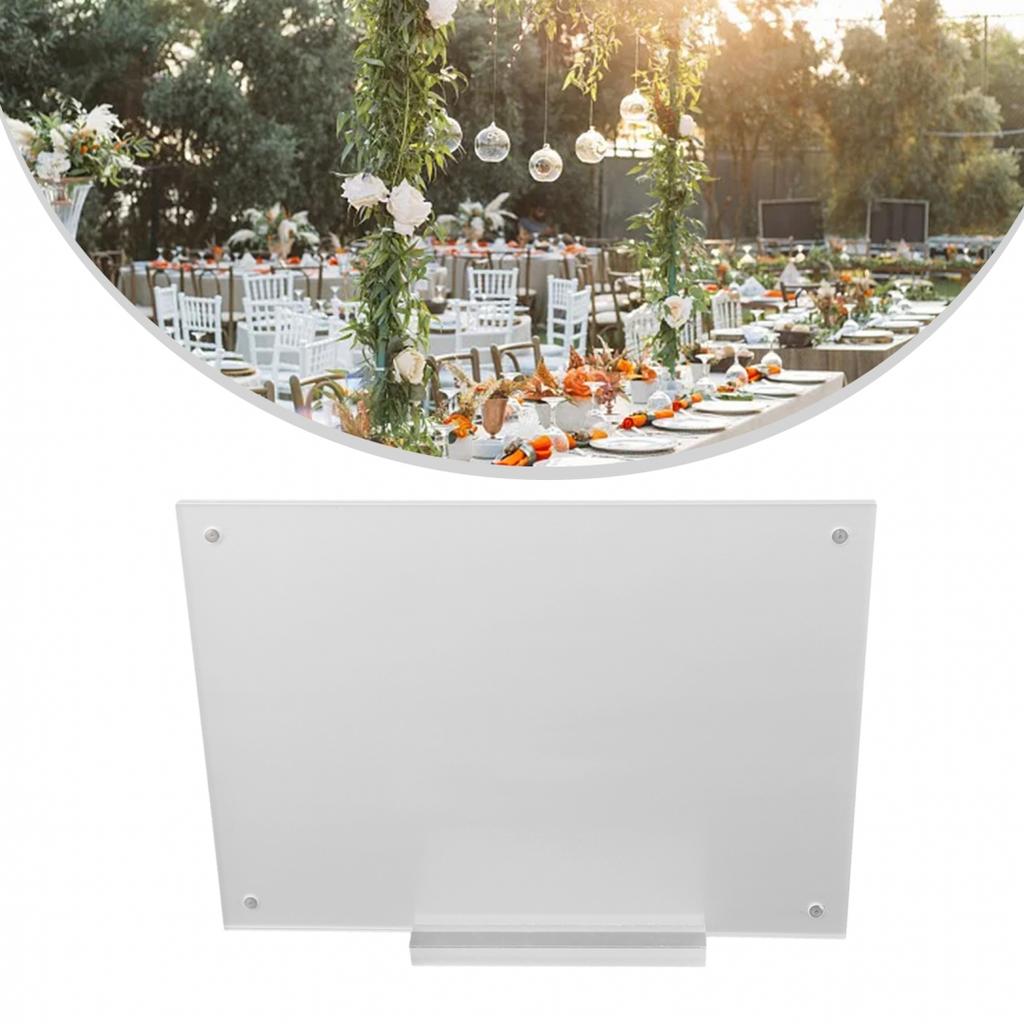 1pc Photo Frame Acrylic Table Card Stand Certificates Authorization Cards