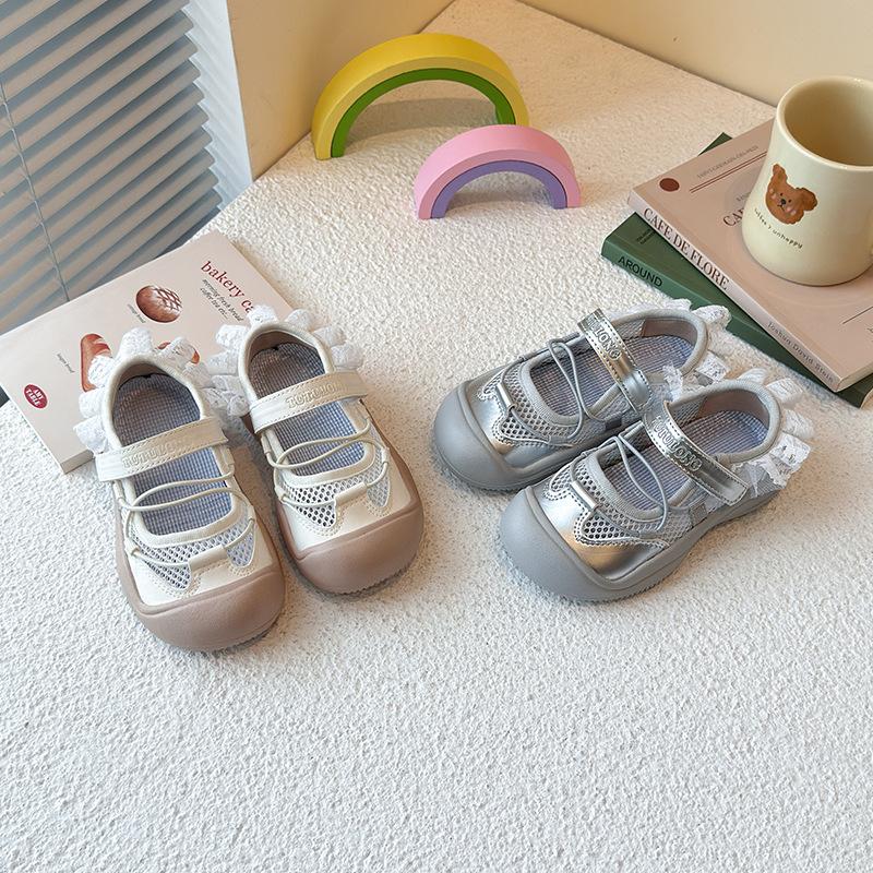 Summer baotou sports shoes children's trendy shoes boys and girls older children ugly cute casual shoes outdoor shoes fashionable and versatile