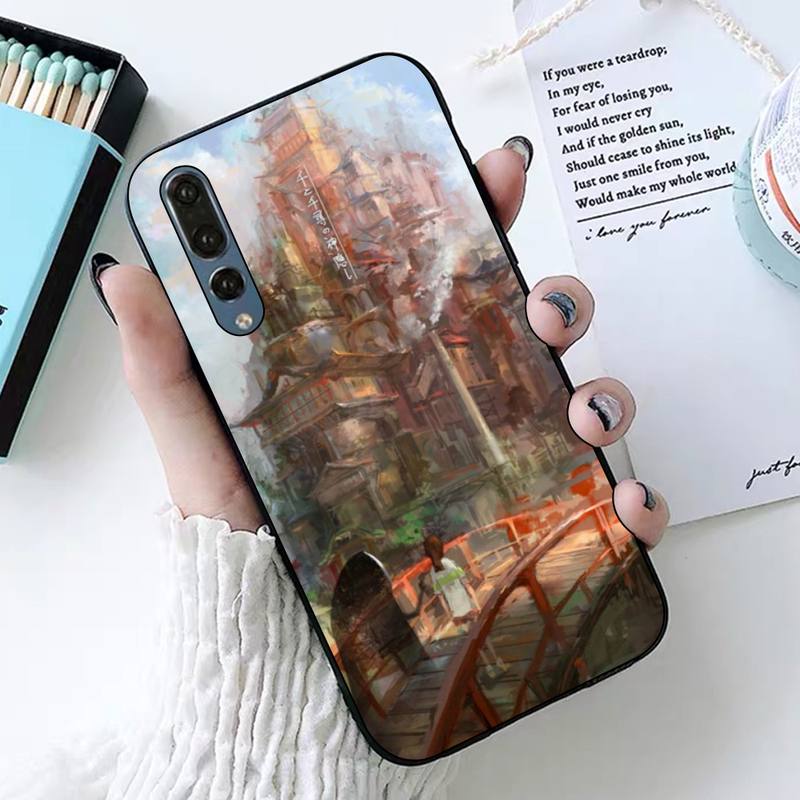 

Чехол для телефона Miyazaki Hayao Spirited Away Totoro для Huawei P30 40 20 10 8 9 lite pro plus Psmart2019 HuaweiY52018
