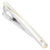 Mila Schon Gold Line Cufflinks and Tie Clip Set (msc10347st)
