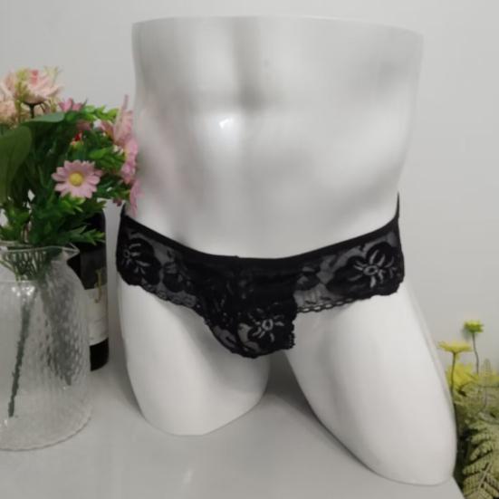 Menn underbukser hul ut blonder tynn lav midje jockstraps veske herre truser homofile menn nattklubb ytelse herre truser for soverom bryllupsreise bryllup