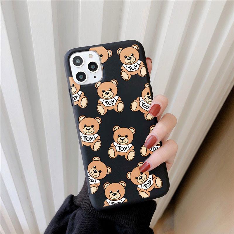 Cute Italy Bear Cover For Xiaomi Redmi Note 9 8 10 Pro 9s S 8T 7 5 6 9C Mi Poco X3 NFC F3 9T Pro 11 10 9 SE A3 10T Lite TPU Case