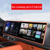 Für Li Lixiang L6 L7 L8 L9 2024 Auto Zentralsteuerung Navigationsbildschirm Display Schutzabdeckung Silikonrahmen Auto Zubehör