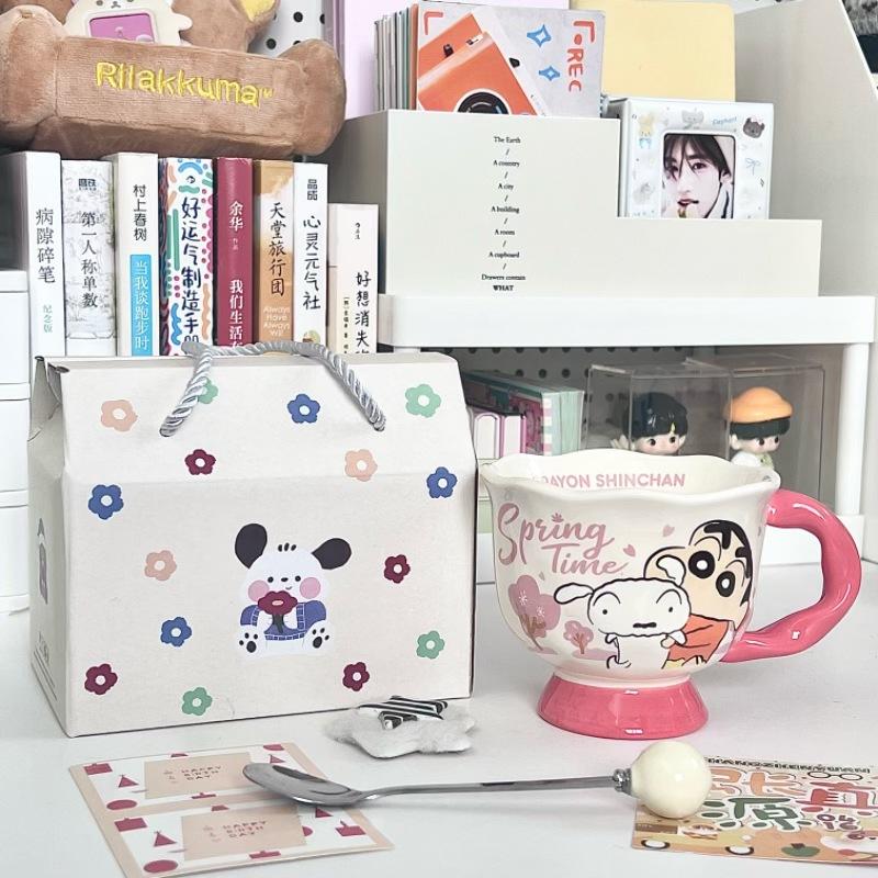 Cup Ceramic Mug Breakfast Coffee Cup Birthday Gift Souvenir Girls Water Cup High Value