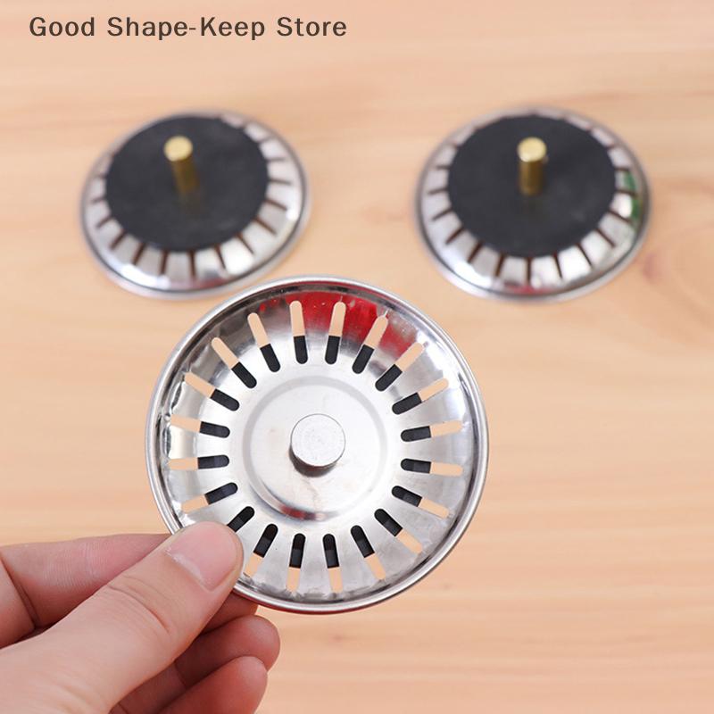 2pcs Kitchen Sink Strainer Stopper Waste Plug Filter Floor Drain Essential Accessory for Home