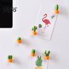 Magnetic Note Holders Mini 3D Cloud Refrigerator Magnet, Balloon Potted Cactus Fridge Magnet Set Decorative for Whiteboard Locker Door