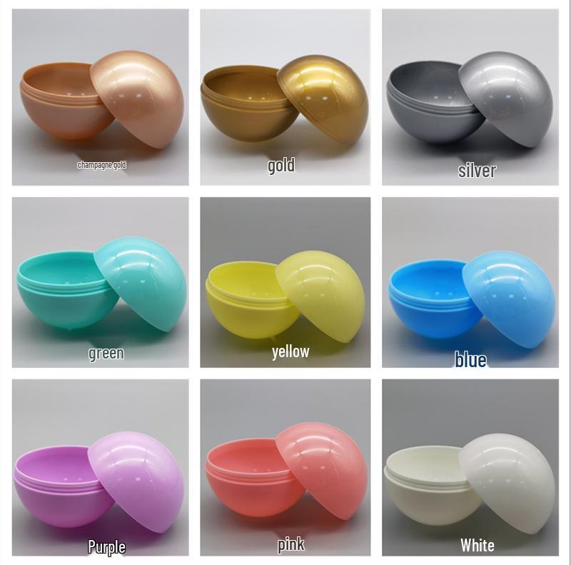 

20cm Claw Machine Toy Eggshell: Large Gashapon Blind Box Plastic Ball