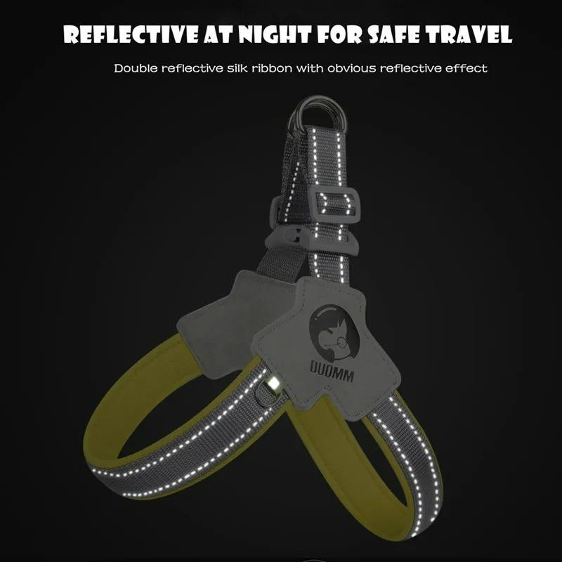 Y Shape Dog Harness No Pull Adjustable Reflective Pet Vest, Soft Padding Chest Support for Small Medium Large Dogs, Easy Walk Ou