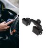 Versatile Vehicle Mount Hands Frees Communication Solution Durable ABS Clip Walkie Car Holder for Portable Radios
