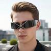 European And American Fashion New Futuristic Frameless Sunglasses Party Catwalk Funny Men'S And Women'S Sunglasses Spice Girl Personalized Glasses
