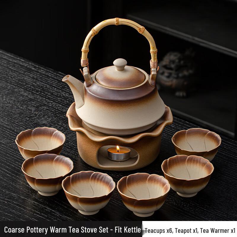 Japanese Ceramic Tea Stove Set