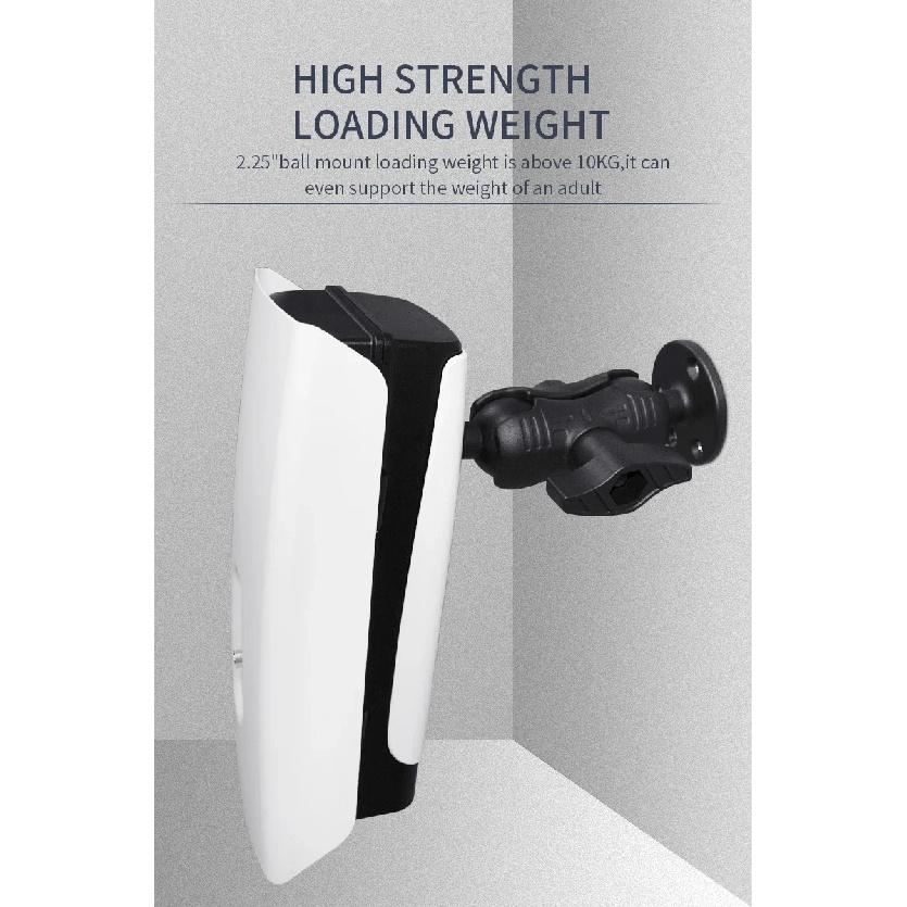 VIN Mount 2.25' Fishfinder Mount with D Size VESA75x75 Base and Short Arm Mount for Ram Mount