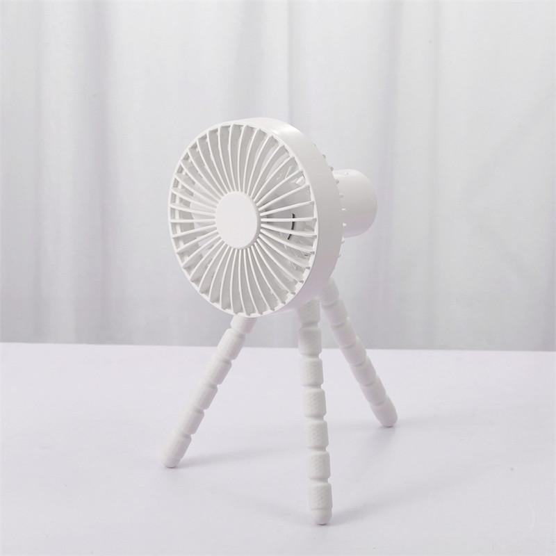 Mini Handheld Stroller Fan With Flexible Tripod For Children Office Room Car Traveling Bbq Gym Fan