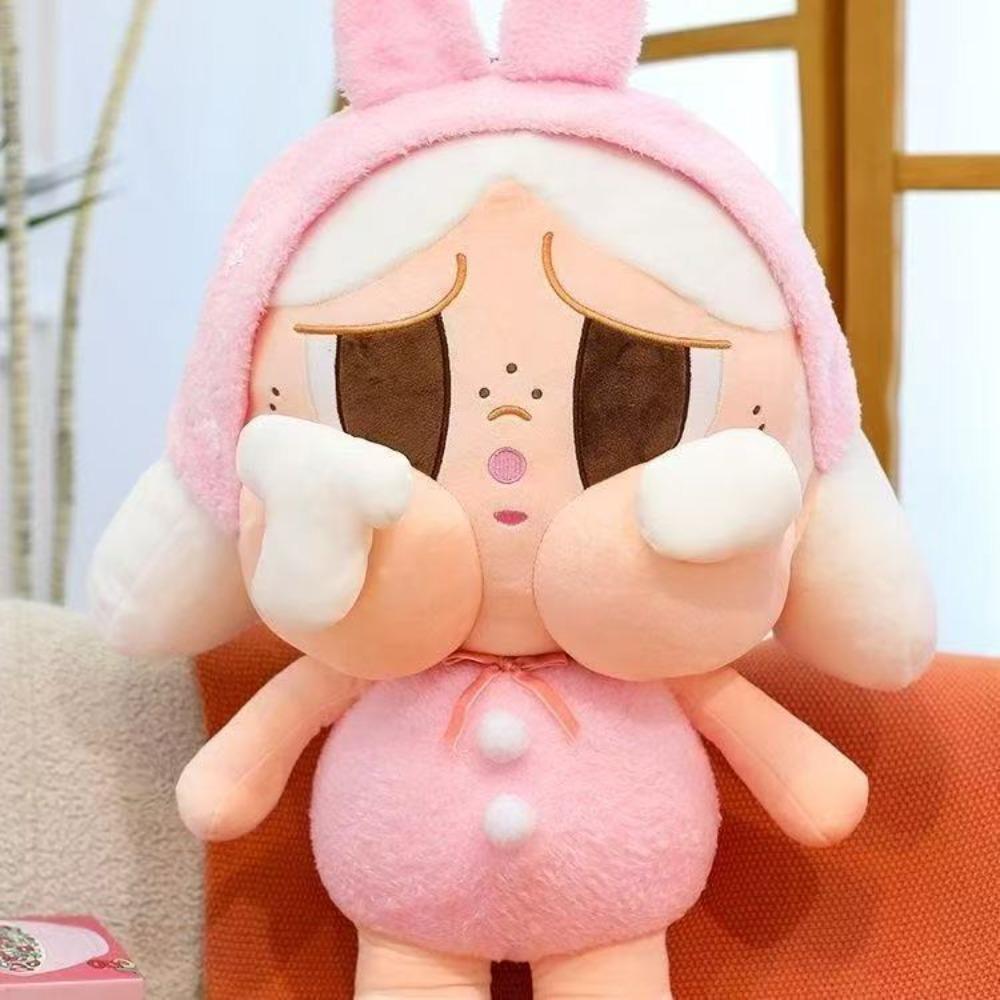 New Cute Station Princess Doll Throw Pillow Plush Toy Doll Sunflower Crying Baby Doll To Sleep with On the Bed