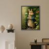 5D DIY Full Round Drill Diamond Painting Easter Bunny Kit Home Decor 30x40cm