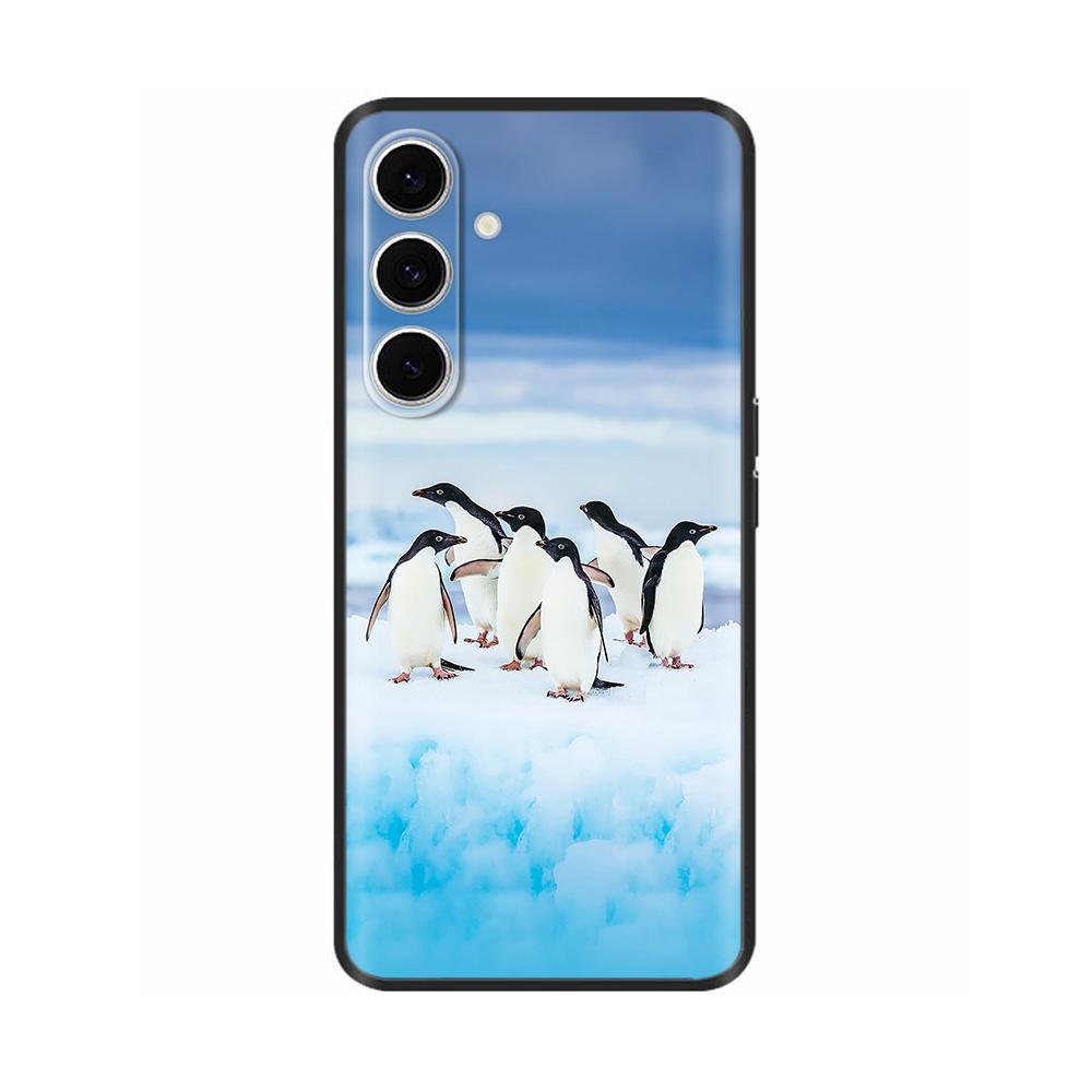 For Samsung Galaxy S24 FE Case Soft Black Silicone TPU Coque for Galaxy S24 Plus S24+ S24FE 5G Phone Cover Capa S 24 FE Shell