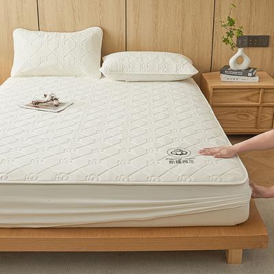 Class A Xinjiang Cotton Quilted Single Sheet Thickened Household Non-slip Dirty Bed Cover Mattress Protector Bedding