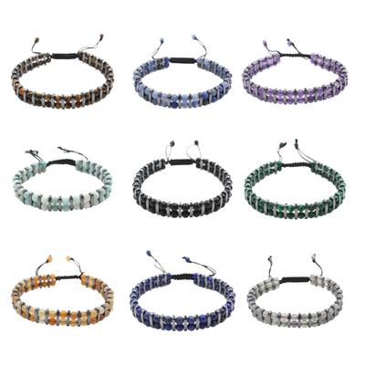 Natural Multicolor Gemstones Stretch Bracelet For Women Energy Protections Yoga Meditation Wristband Accessory