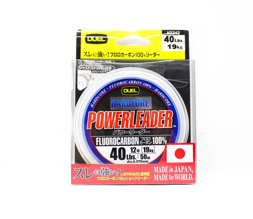 Yo Zuri Duel Hardcore Power Leader Fluorocarbon 40lb 50m H3343 (1196)