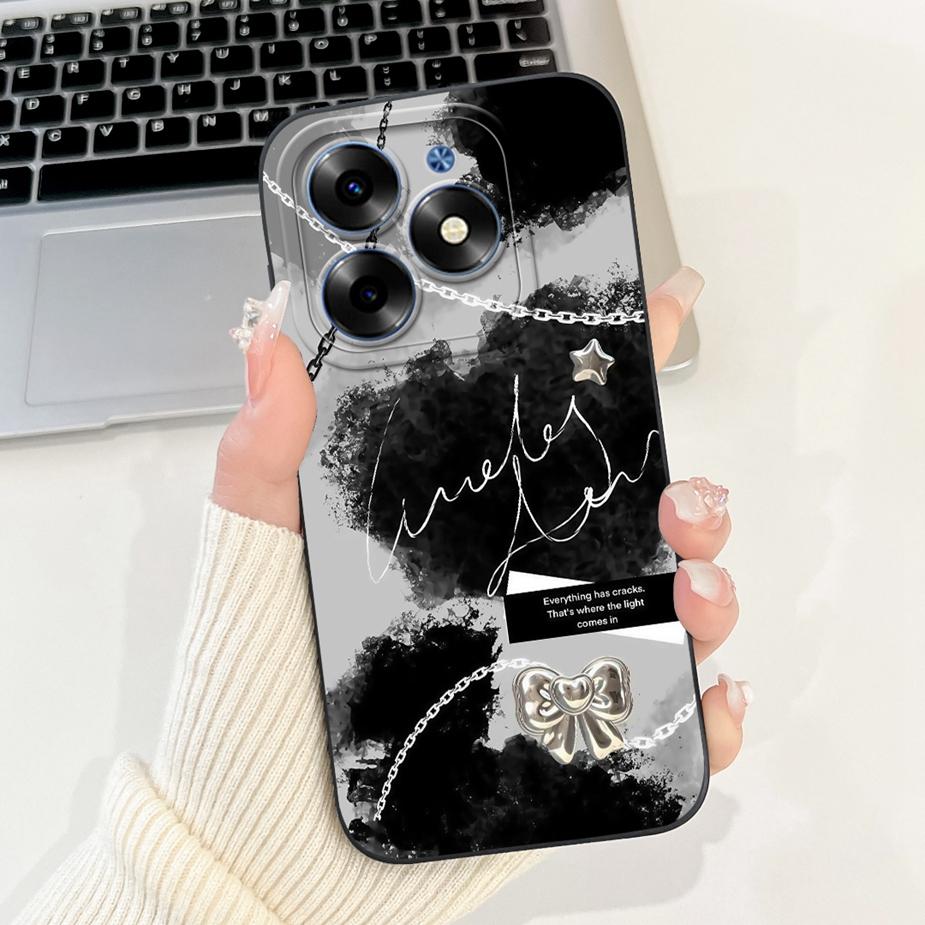 For Tecno Spark 20C Case Spark20 Pro KJ6 New Fashion Candy Painted Cover Shockproof Phone Case For Tecno Spark 20 Pro Plus Shell
