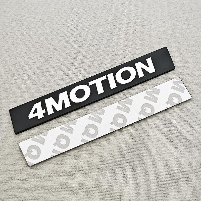 3D Metal Car Logo VR6 4MOTION Emblem for VW Passat R36 CC Phaeton Golf Rear Trunk Sticker Fender Side Badge Auto Accessories Gq2
