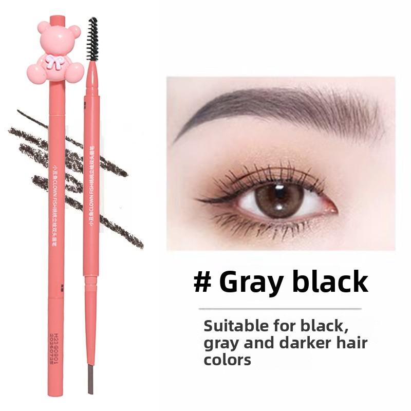 

Двусторонний карандаш для бровей водостойкий, долгостойкий, не выцветающий, ультратонкий, трехмерный, автоматический карандаш для бровей