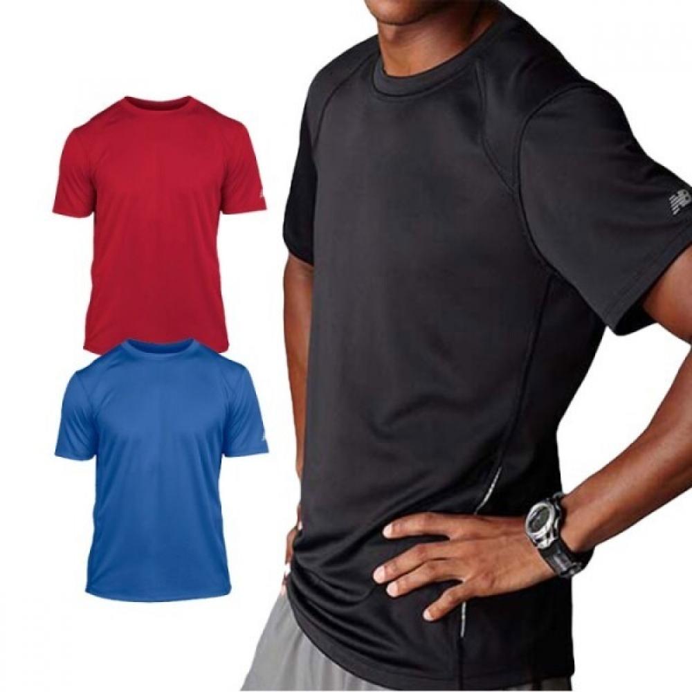 

New Balance FuncTional ShorT Sleeve T shirT CHERRY RED/S