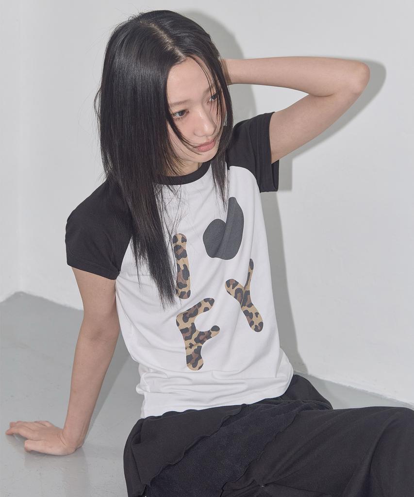 FANCY CLUB I Love Fy Tee (White) F25Qb102