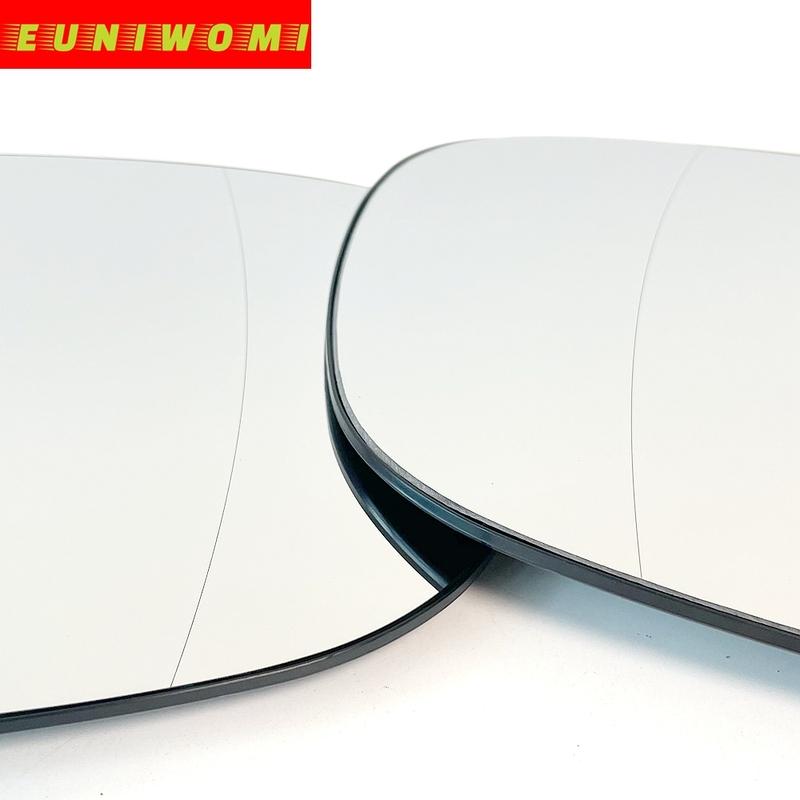 Car Heated Wide Angle Mirror Glass 4 P with Connector for BMW X1 E84 ( 2009-2012 ) / X3 F25 (2010-2014)