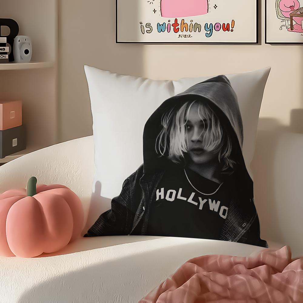 Creative Trendy Norwegian Art NNettspend Cushion Cover Pillowcase Short Plush Invisible zipper Room Sofa Cushion Cover