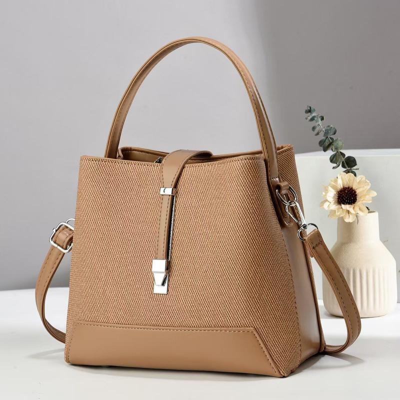 Bucket bag handbag Korean version texture shoulder oblique span bag women's fashion