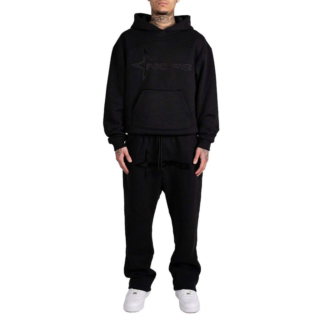 Men's And Women's Jogging Sets, Two-piece Sports Sets, Hip-hop Sports Two-piece Sets, Long Sleeved Tops And Pants