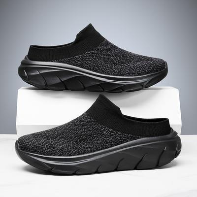 Men Summer Sports Shoes Breathable Fashion New Slippers Home Indoor Thick Bottom Slides Walking Chanclas Breathable Material for Hot Summer Days