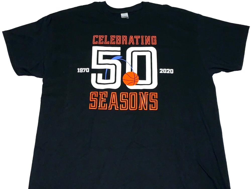 Cleveland Cavaliers Celebrating 50 Seasons 1970 2020 Basketball T-Shirt New! XL Unisex T-Shirt XXL